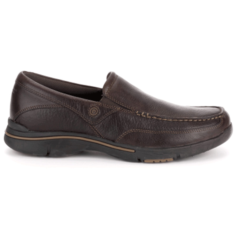 Sapato Vela Rockport Homem Marrom Escuro - City Play Eberdon - 27185PWJX